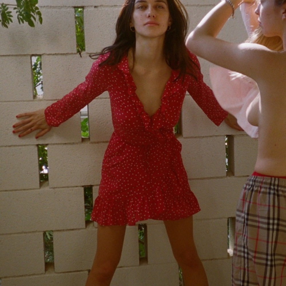 Realisation Par - Alexandra Dress - Red Star